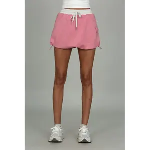 Desert Rose Bungee Hem Bubble Skirt