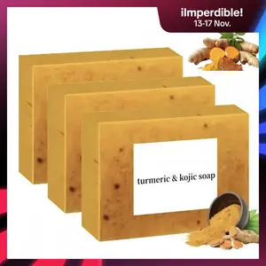 3PCS Refreshing Hydrating Soap for for Soothing Skin, 3pcs/set Handmade Ginger Skin Care Cleansing Soap,Moisturizing Soap for Body Wash & Face Wash, BodyCare Product for Women & Men