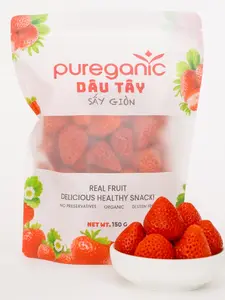 Dried Strawberry Snack - Dau Tay Say Gion 150g