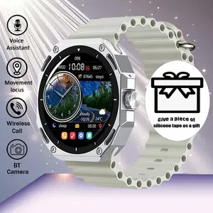 Style 1.52 Inch Smart Watch HD Screen Watch Making Women Watches Festivals Health Tracker Sport Modes Notification Reminder Voice Assistant Motion Trajectory Men Smartwatches Business