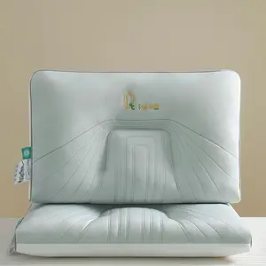Cooling Pillow, 1 Pair Soft Comfortable Pillow Core, Neck Support Pillow, Sleeping Pillow for Home Bedroom, Bedding Supplies
