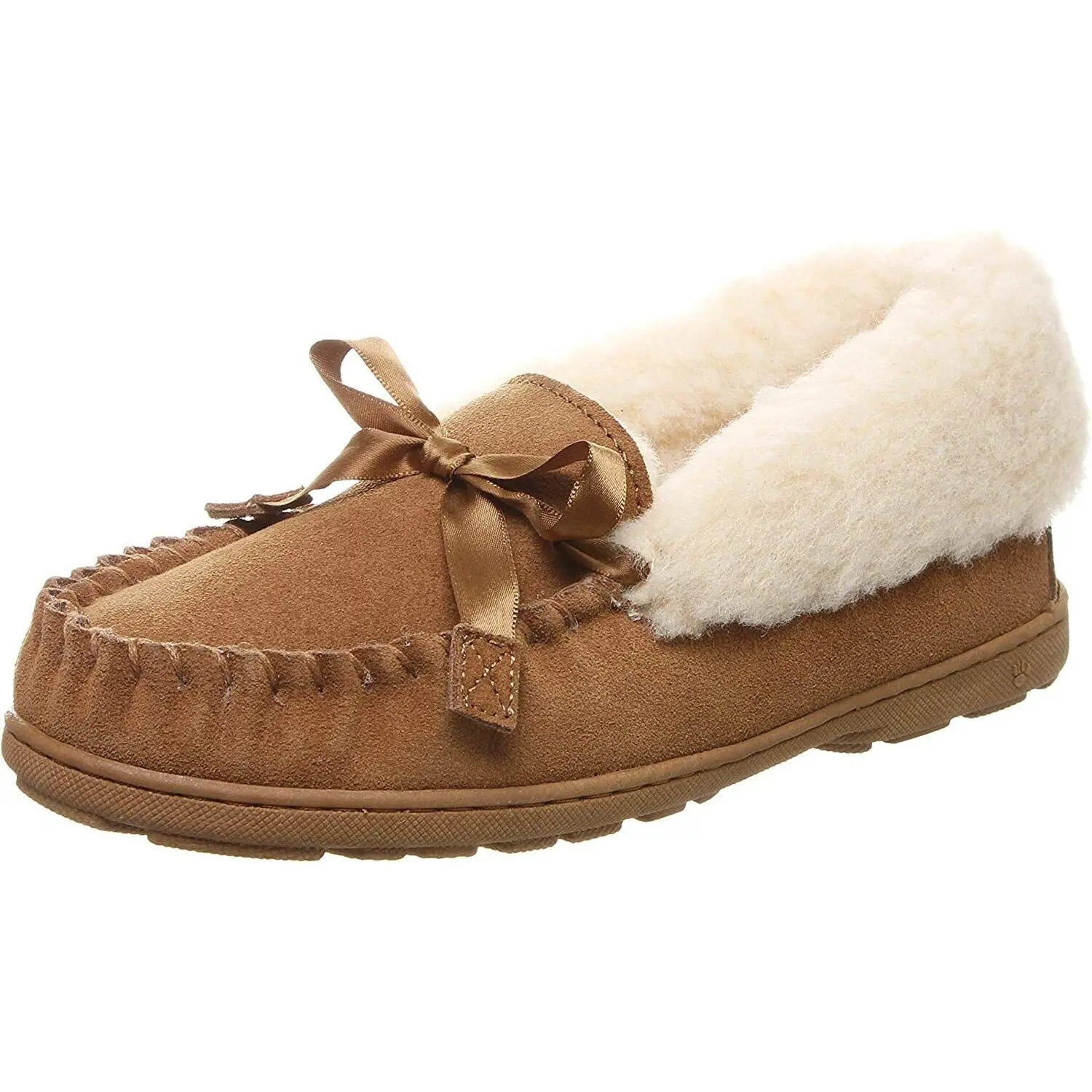 BEARPAW Womens Indio Sheepskin Fur Lined Slippers 2165W-220