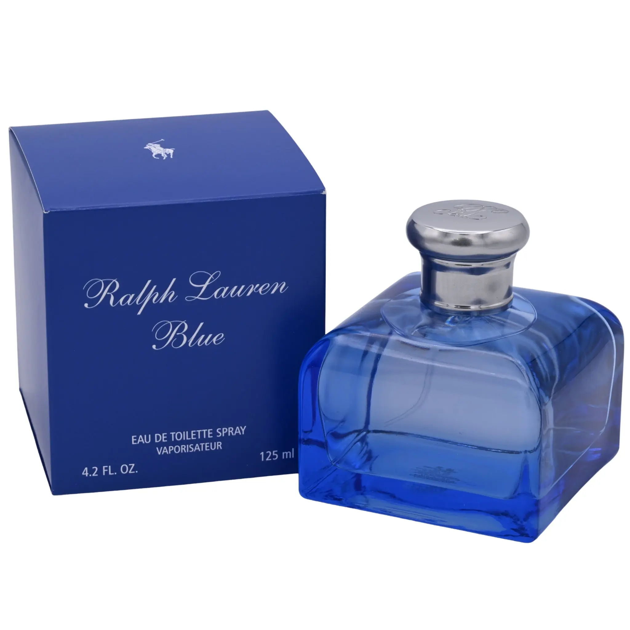 Blue by Ralph Lauren Women's Eau de Toilette (EDT) - 4.2 oz Elegant Floral Fragrance, Floral Citrus Scent, Fragrance Perfumes - New in Box, Alcohol-Based Women's Fragrance, Jasmine-Themed Women's Fragrance