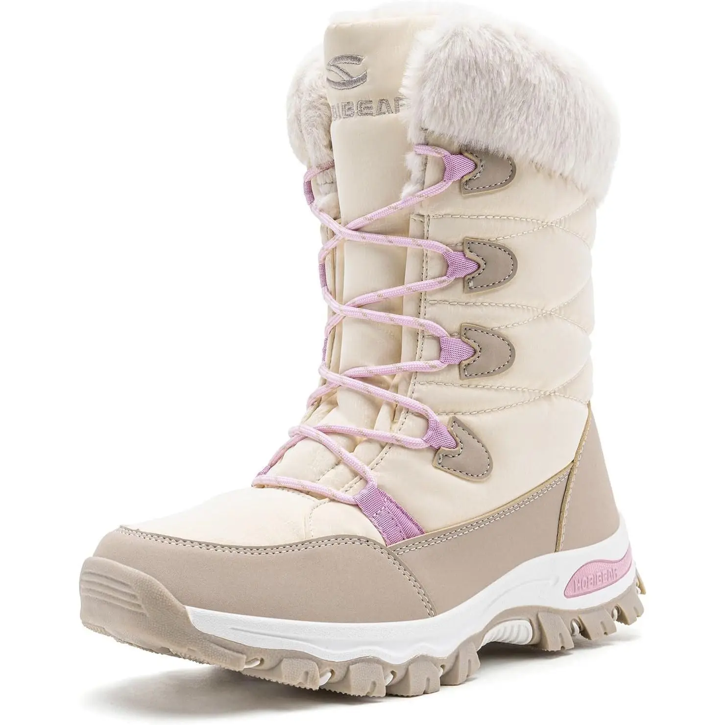 Women’s Waterproof Faux Fur Snow Boots