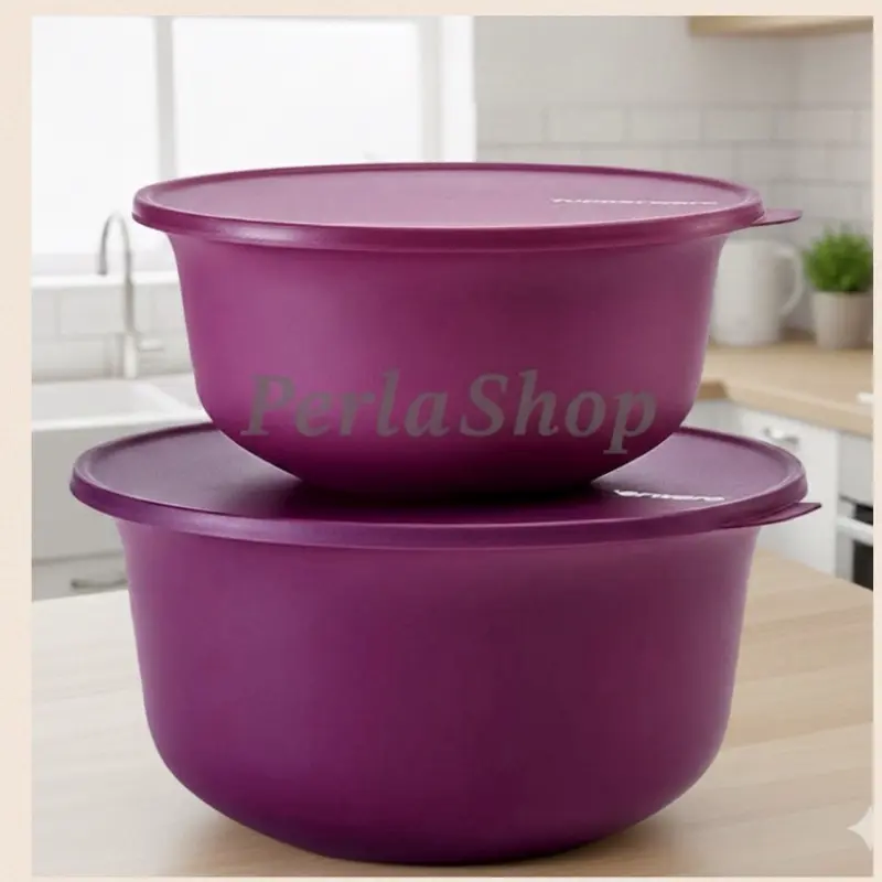 40-Piece Ceramic Nesting Bowl Set - Multi-Size Round Kitchen Bowls with 8/32 Cups Capacities for Mixing, Prep Tasks, Storage