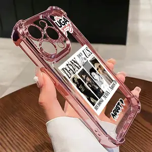 Korean Star Min Yoongi Phone Case Suitable for iPhone 17 16e 16 15 14 13 12 11 Mini Pro Max Air X XR XSMAX 8 7 Plus Anti Fall Transparent Soft Back Cover