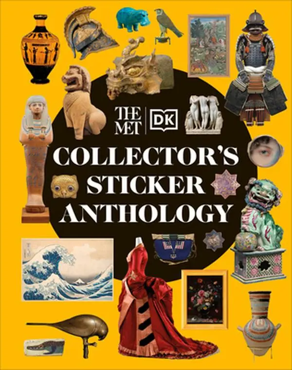 The Met Collector's Decal Stickers Book - DK English Hardcover, Including Decoration & Souvenir Stickers, Great for Scrapbooking Enthusiasts & School Projects, Decoration Sticker, Great For School Projects