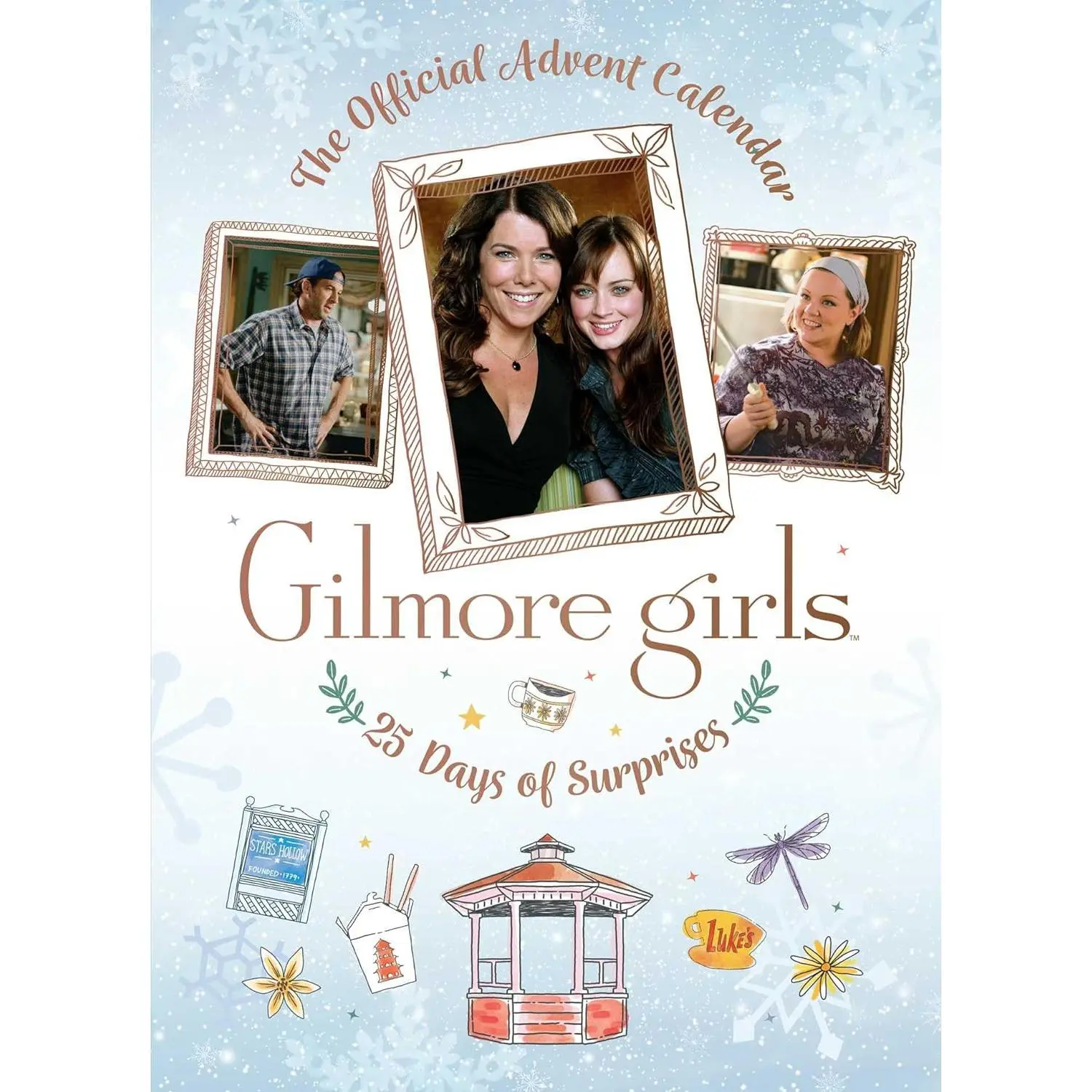 Gilmore Girls: The Official Advent Calendar for Fans, Paper Calendar with Advent Theme, Printed Pages & Surprise Days (Office Stationery & Supplies)