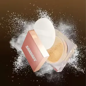 Sandagy Beauty HD Loose Setting Powder - Matte Finish with Hyaluronic & Jojoba Oil for Oily & Normal Skin Types - 10g