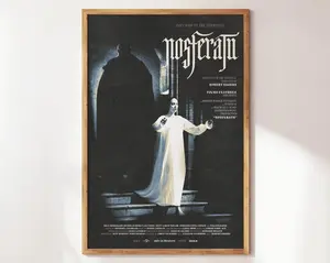 [SALE UP TO 55% - FREE SHIP - NO FRAME ] Nosferatu Inspired Movie Poster,Horror Movie Poster, Retro Movie Posters, Large Movie Art Print, Cinema Wall Art for Home Theater (No Frame)