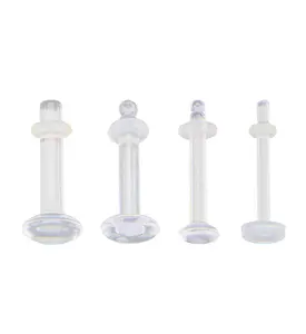 Clear Labret - Flatback Retainer