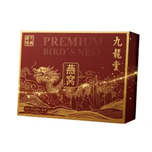 Royal Seafood USA Premium White Bird Nest, Hand-selected, 8oz, Chinese Style Box dried bird's nest, healthy food