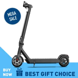 Hiboy S2 Lite Electric Scooter - 6.5" Solid Tires - Up to 10.6 Miles Long-Range & 13 MPH Portable Folding Commuting Kick-Start Boost Scooter for Teens foldable scooter Double Braking System Four Lights System Compact