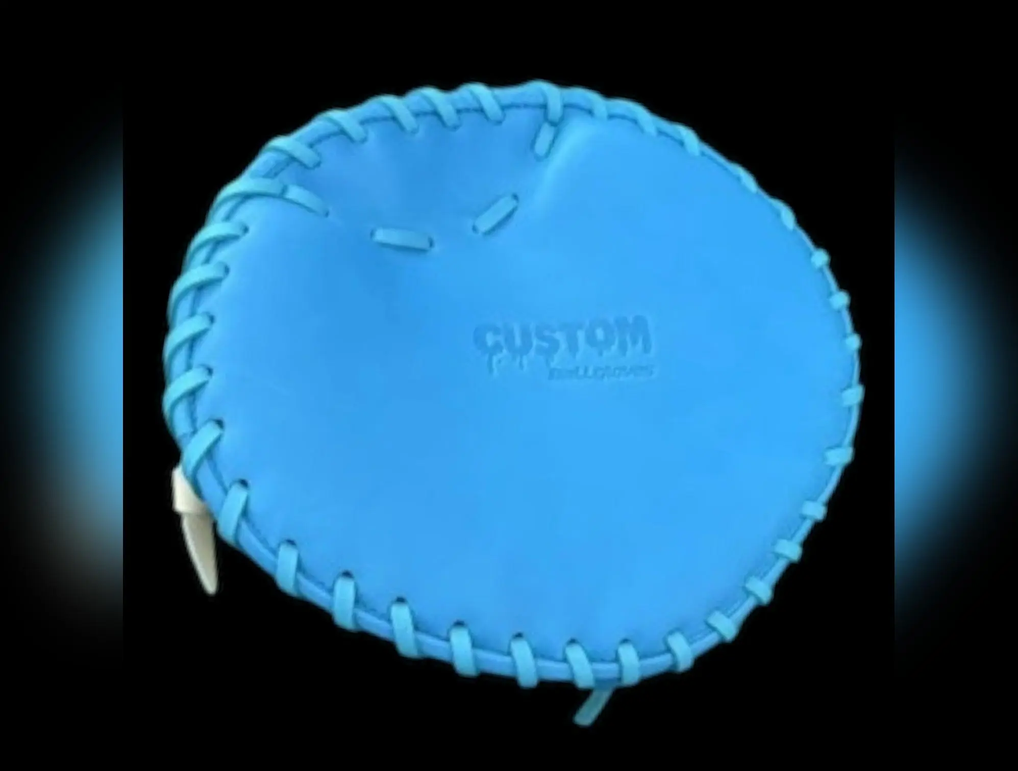 Custom Ice Cream Series Pancake Infield Training Glove Baby Blue Blonde