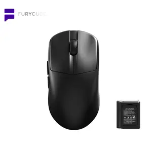 [Custom] FURYCUBE G13S Wireless Mouse for Gaming,2.4G/Wired Mode Switch Gaming Mouse,Replaceable Battery, Comes with A Spare Battery,PAW3311 Sensor,Connectivity Ergonomic Mouse,Office Desktop Laptop Computer PC Accessories,Lightweight,Gaming Setup