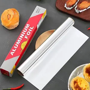 6pcs Heavy-duty Aluminum Foil Roll Package - For Restaurants & Food Packaging - Disposable & Suitable for Burritos, Hot Dogs & Sandwiches - Ideal for Food Service & Catering