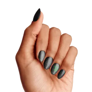 WICKED X KISS Press On Glue Nails | I Look Good in Green