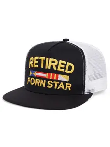 2026 New Personalized and Creative Flat Edge Hat Baseball Hat Street Fashion Hip Hop Skateboarding Hat Daily Commuting Decorative Hat Outdoor Sports Sunshade Hat Male Female Same Style Casual Breathable Mesh Hat, Letter Embroidered Hat