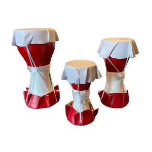 Tamborcito Drums para Shango Orishas Ana Santeria Osha Santo Ifa Yoruba