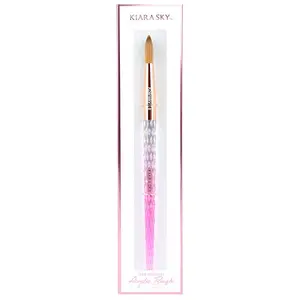 Kiara Sky Pink Acrylic Nail Brush #8