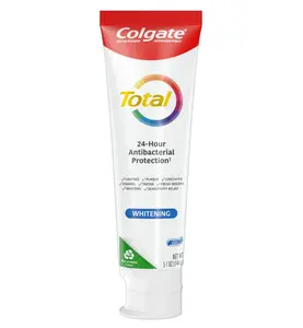 Colgate Total Toothpaste Gel, 10 Benefits, No Trade-Offs, Freshens Breath, Healthy Teeth and Provides Sensitivity Relief, Mint Flavor, 4 Pack, 5.1 Oz Tubes