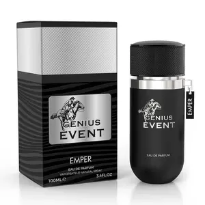 Genius Event Eau de Parfum by Emper  100ml - Regular Edition Fragrance with Pineapple & Jasmine Notes