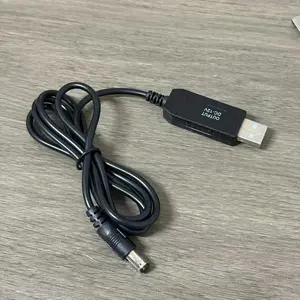 Dc to Dc Converter Cable, 5v/9v/12V Boost Module Power Cord, 5.5x2.1mm Plug, Ideal for Device Charging, Reliable Power Solution