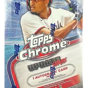 2025 Topps Chrome Baseball HOBBY BOX - PACK Update Series