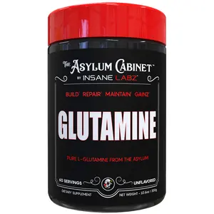 Insane Labz Asylum Cabinet Series Glutamine [60 svgs]