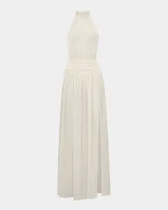 The Halter Slit Gown