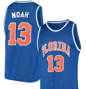 #13 Joakim Noah Florida Gators Alumni Basketball Jersey – Royal all over print