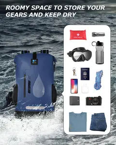 IDRYBAG Waterproof Dry Bag Marine Dry Bag Water Sports Pvc boat accessories