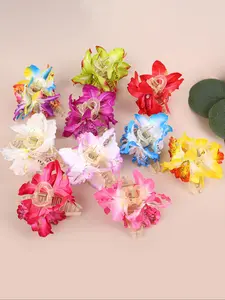 2024 New Style Floral Design Hair Claws Set, Elegant Hair Accessories for Women & Girls, Minimalist Headwear Suitable for Thick Hair Dainty Gift for Your Love, Flower Hair Clip