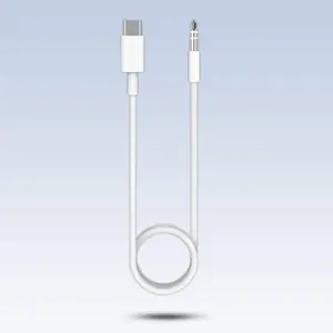 Type-C To 3.5mm Auxiliary Stereo Audio Adapter, 1M Type-C Audio Cable, Suitable For Android Type-C Mobile Phone, Headphone, Portable