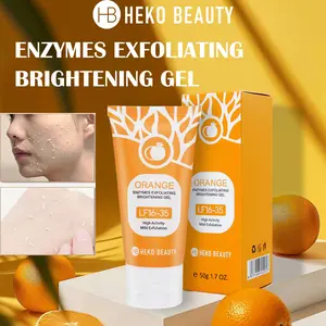Deep Cleansing Brightening Exfoliating Moisturizing Gel 50g, Face and Body Pore Exfoliator, Sensitive Skin Exfoliator, Ideal Valentine's Day Gift, Christmas Gift, Single Item Pack
