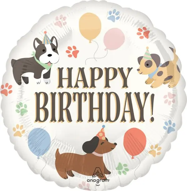 Pawesome Puppy Super Shape Foil Balloon