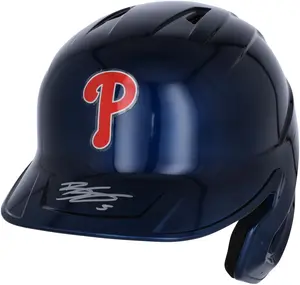 Bryson Stott Philadelphia Phillies Autographed Alternate Chrome Rawlings Mach Pro Replica Batting Helmet - Fanatics Exclusive - Fanatics Authentic Certified