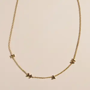 Kansas State University EMAW Initial Necklace