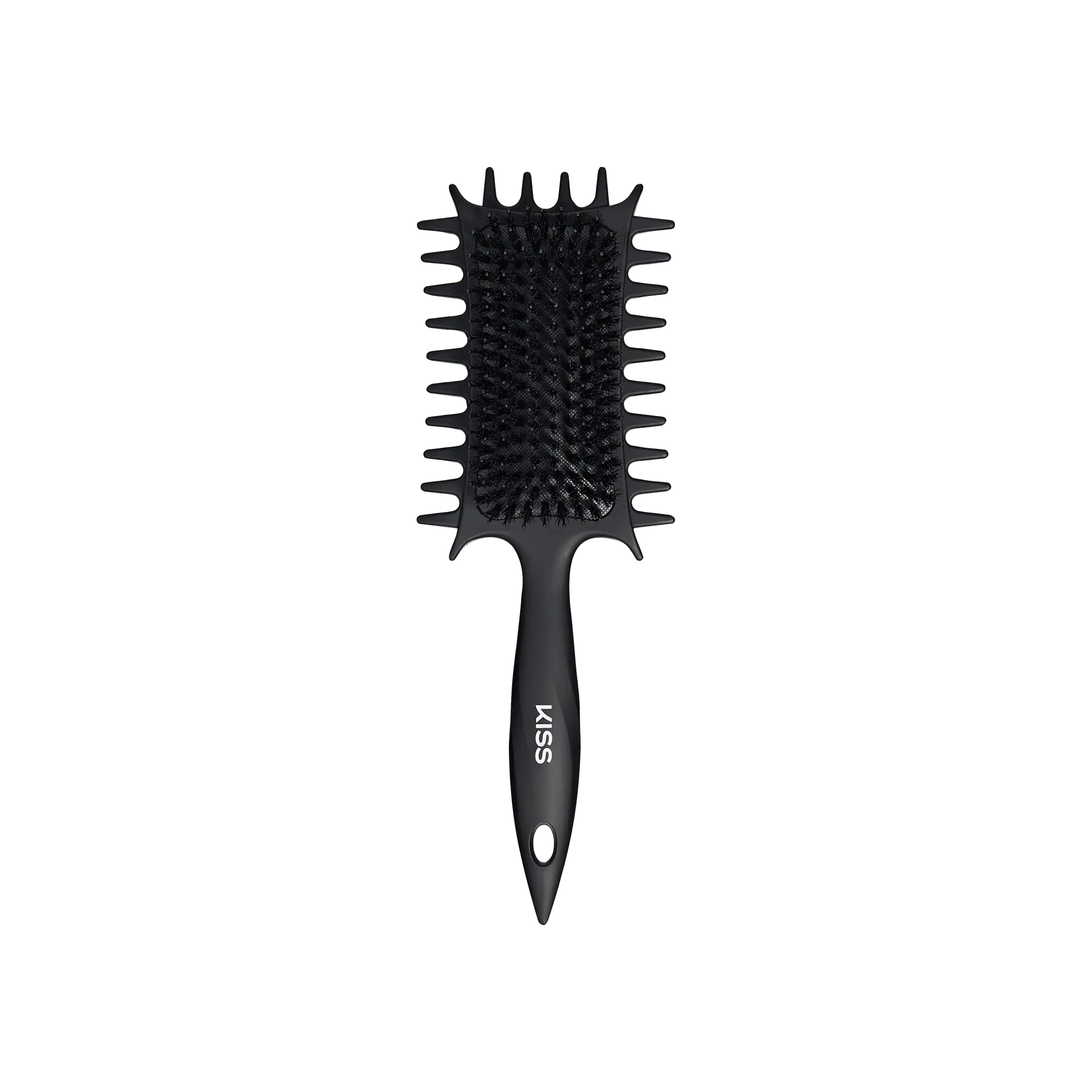 Kiss Colors & Care Curl & Define Paddle Brush | Detangling Brush, Curl Brush, Ideal for Textured Hair