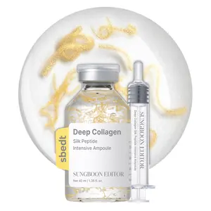 [Sungboon] Silk Lifting Peptide Ampoule | Wrinkle Care | Face-Lift at Home serum with Peptides & Deep Collagen | Plumping, Smooth, Anti aging Korean Skincare (30ml)