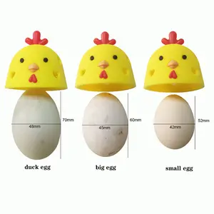 Silicone Egg Cleaner Brush, Silicone Egg Cleaning Brush for Farm Fresh Eggs, Chicken Coop Cleaning Tools, Egg Washer, Chicken Coop Accessories