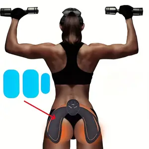 Multi-Pack Gel Pads for Hip Trainer, Reusable Sticky Mats for Home Massage Training, Ideal Accessories for Hip Workout Equipment, Core Glutes Trainer