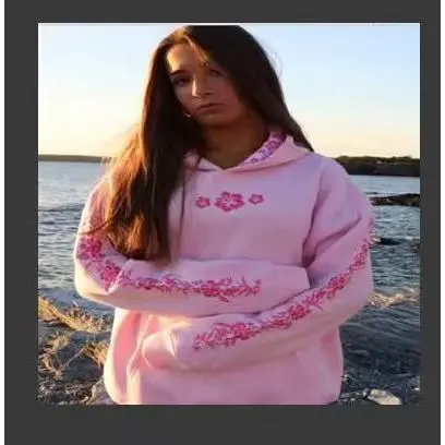 Three small pink flowers