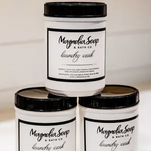 Large Laundry Wash - Plant Based Ingredients, No Harmful Detergents or Fillers, Powerful and Gentle Cleaning