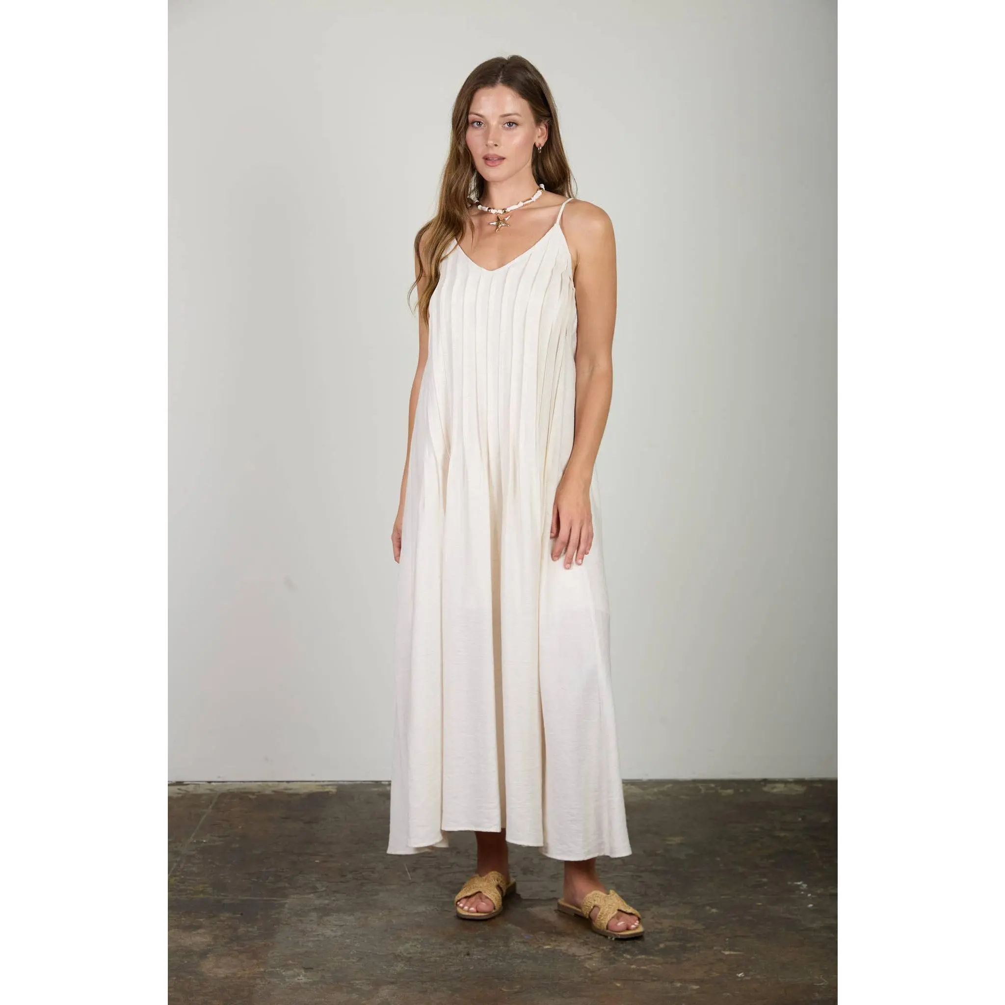 Francesca Dress -Cream