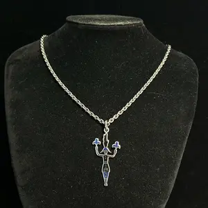 Pre-owned Hermès Le Clown / Acrobate Enamel Pendant Necklace LDZ0045