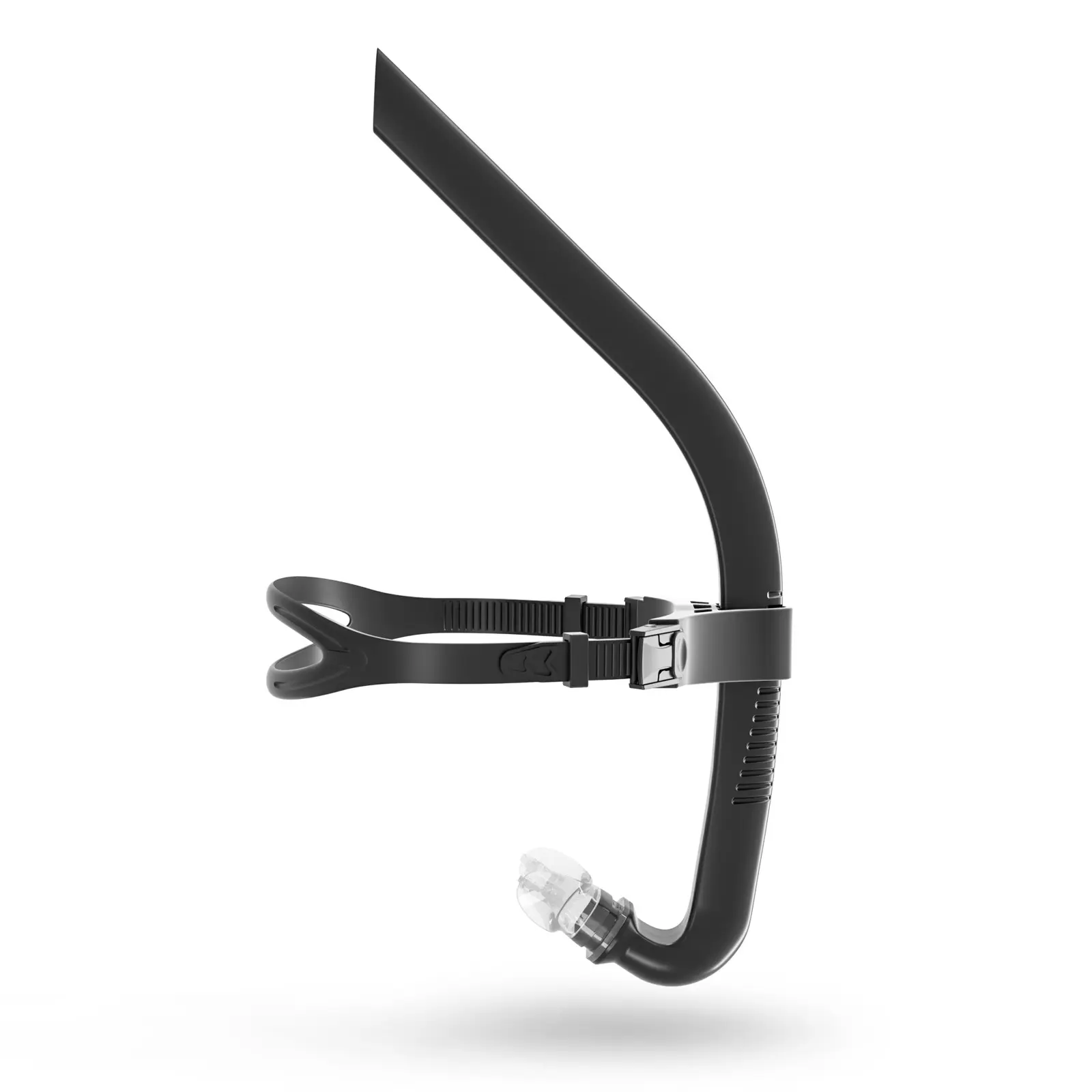 Professional Coach Silicone Headband Breathing Tube, Adult Freestyle Swimming Snorkeling Training Gear, Anti-Choking Anti-Leak Air Tube, Diving Gear