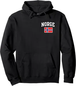 Norge Flag Norway Norwegian Family Heritage Men Women Kids Pullover Hoodie - Elizabethtej Shop 63B09VH9BXP1