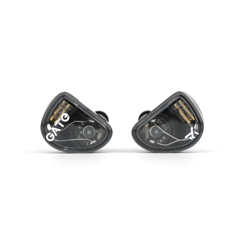 TRUTHEAR GATE Dynamic Driver In-Ear Headphones with 0.78 2Pin Wired Cable, Jack Plug - Black IEM for PC/Laptop/Mobile, In Ear Earbuds, Audio Earbud Headset, Budget Tech Hifi Subwoofer Headset