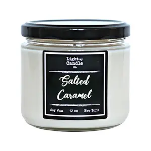 Salted Caramel Soy Candle